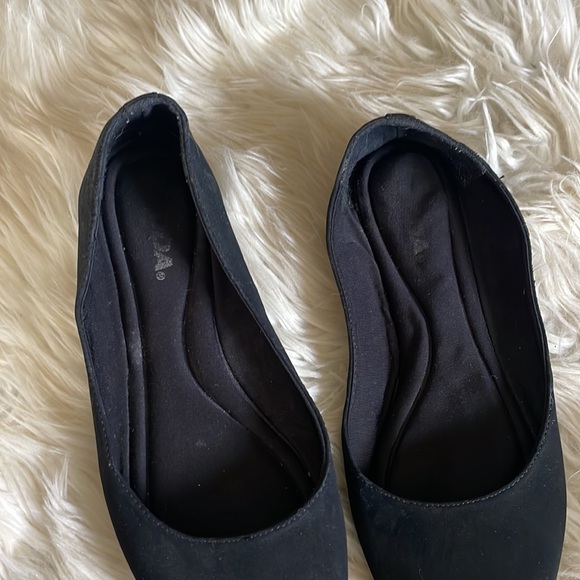 Soda black suede professional loafer work business career shoe gel soles 8 1/2 - Picture 10 of 16